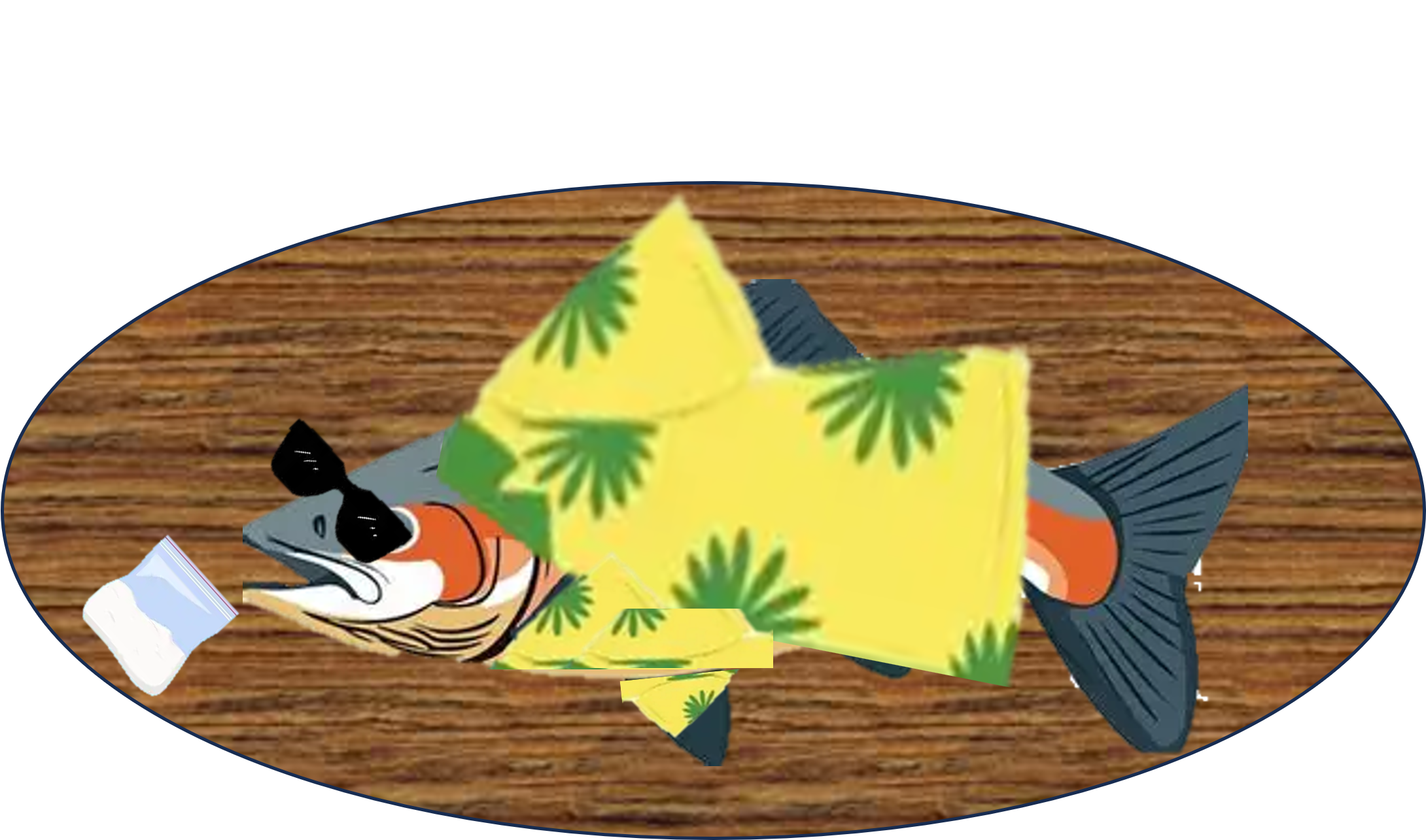 Salmones en cocaína